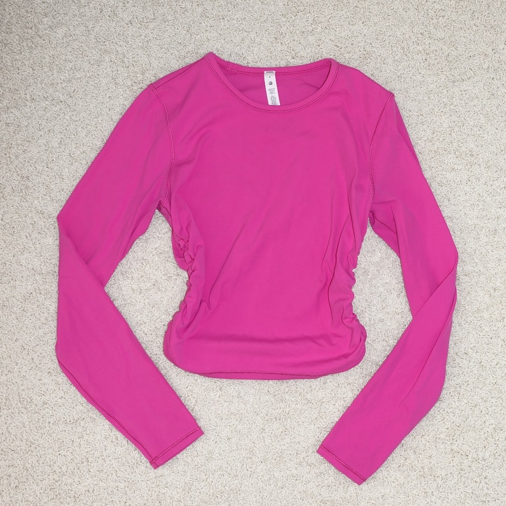 Lululemon Sonic Pink 'All it Takes Nulu Longsleeve'